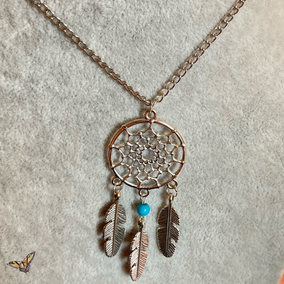 3-$15 Dream Catcher Multi Feather Pendant Boho Necklace - Picture 2 of 2